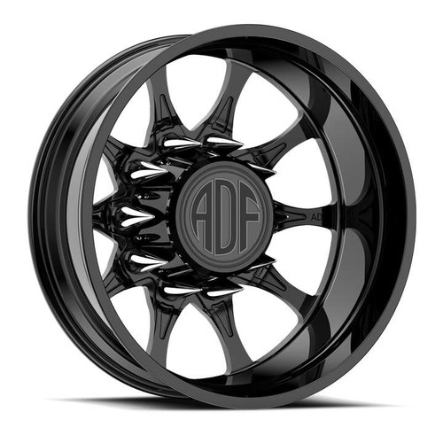 Adf Dually Oil Man Wheels Rims 28x8.25 8x165.1 Gloss Black -156mm