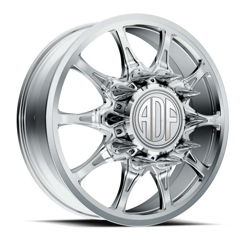 Adf Dually Oil Man Wheels Rims 26x8.25 8x165.1 Polished 132mm
