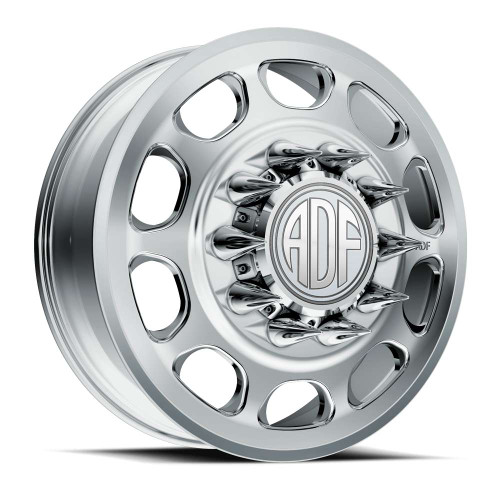 Adf Dually Spindle Wheels Rims 26x8.25 10x225 Polished 132mm
