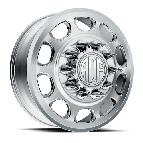 Adf Dually Spindle Wheels Rims 28x8.25 8x165.1 Polished 132mm