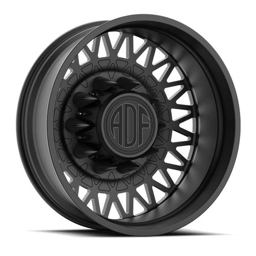 Adf Dually The Rigger Wheels Rims 28x8.25 8x165.1 Satin Black -156mm