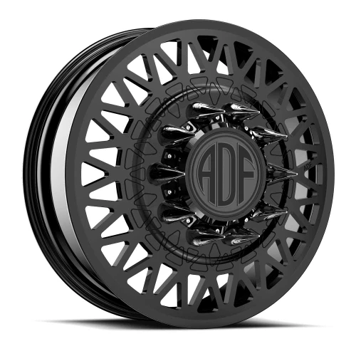 Adf Dually The Rigger Wheels Rims 26x8.25 8x275 Gloss Black 132mm