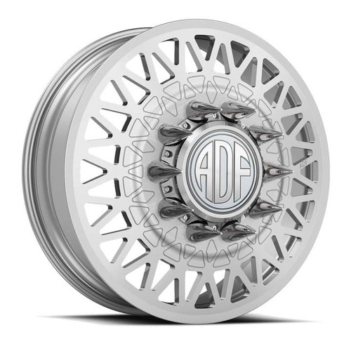 Adf Dually The Rigger Wheels Rims 24x8.25 10x225 Hyper Silver 144mm