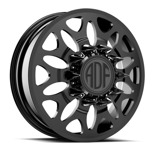 Adf Dually Zyn Wheels Rims 22x8.25 8x200 Gloss Black 145mm