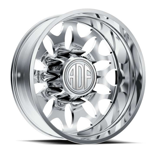 Adf Dually Zyn Wheels Rims 24x8.25 8x165.1 Polished -167mm