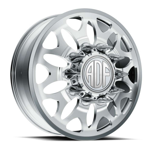 Adf Dually Zyn Wheels Rims 24x8.25 8x170 Polished 144mm
