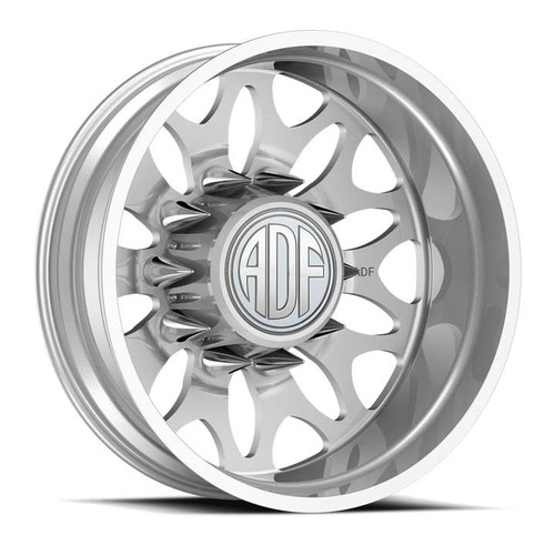 Adf Dually Zyn Wheels Rims 26x8.25 8x165.1 Hyper Silver -156mm