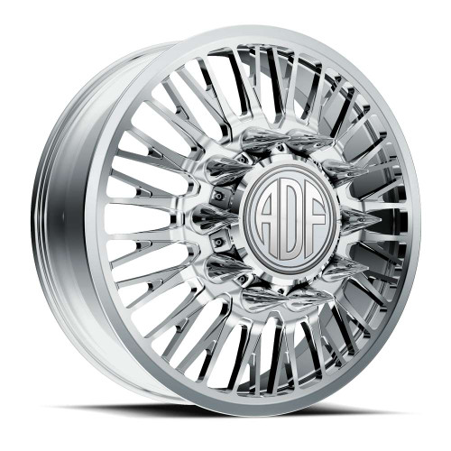 Adf Dually Psyop Wheels Rims 28x8.25 8x165.1 Polished 132mm