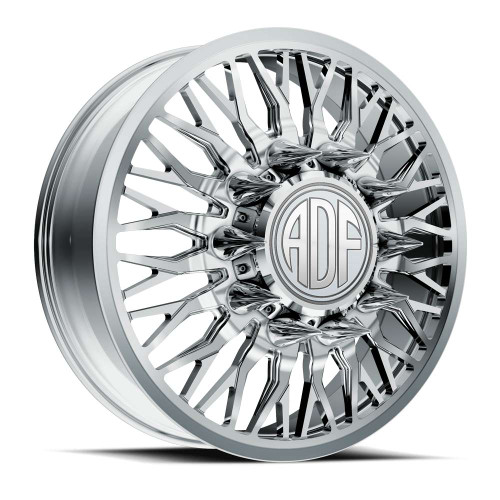 Adf Dually Rizz Wheels Rims 24x8.25 8x200 Polished 144mm