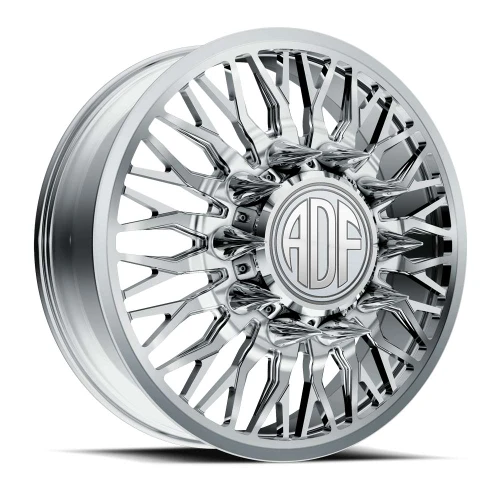 Adf Dually Rizz Wheels Rims 26x8.25 8x165.1 Polished 132mm