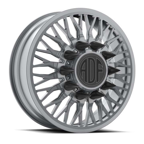 Adf Dually Rizz Wheels Rims 24x8.25 8x165.1 Gunmetal 144mm