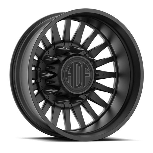 Adf Dually Spartan Wheels Rims 24x8.25 8x170 Satin Black -167mm