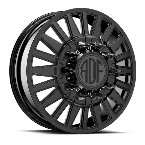 Adf Dually Spartan Wheels Rims 24x8.25 8x165.1 Gloss Black 144mm