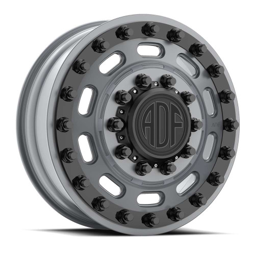 Adf Dually Maximus Wheels Rims 28x8.25 10x225 Gunmetal W/ Black Accents 132mm