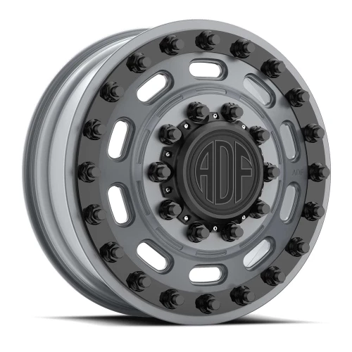 Adf Dually Maximus Wheels Rims 28x8.25 8x275 Gunmetal W/ Black Accents 132mm