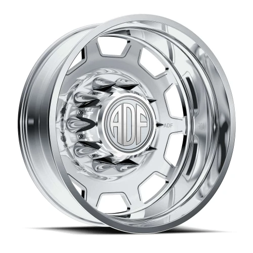 Adf Dually Retro Wheels Rims 22x8.25 8x170 Polished -168mm