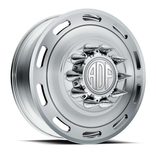 Adf Dually Optimus Wheels Rims 20x8.25 8x200 Polished 145mm