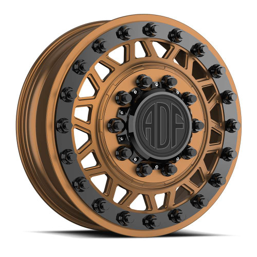 Adf Dually Mad Max Wheels Rims 26x8.25 8x165.1 Bronze W/ Black Accents 132mm