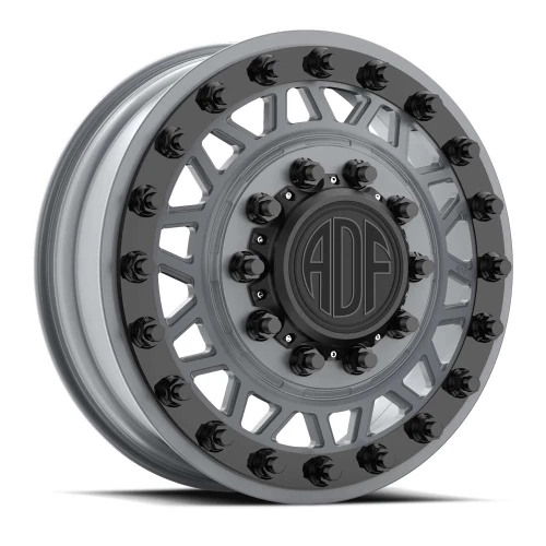Adf Dually Mad Max Wheels Rims 26x8.25 8x200 Gunmetal W/ Black Accents 132mm