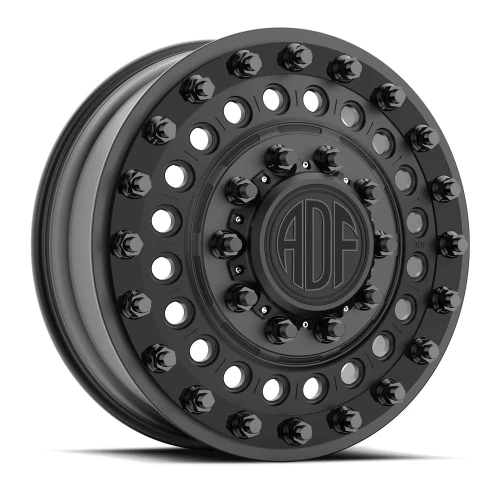 Adf Dually Mag Nuts Wheels Rims 22x8.25 8x210 Satin Black 145mm
