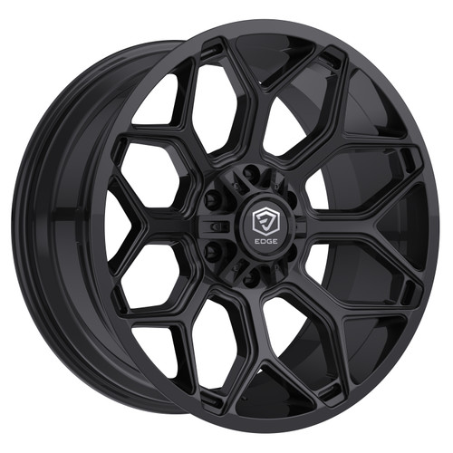 Edge Off Road 302B Wheels Rims 22x12 6x135 6x139.7 Gloss Black -44mm | 302B-2226844