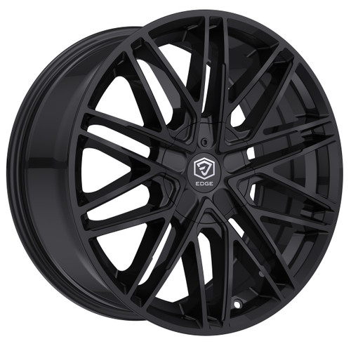 Edge Street 352B Wheels Rims 17x7.5 5x100 5x114.3 Gloss Black 40mm | 352B-7751840
