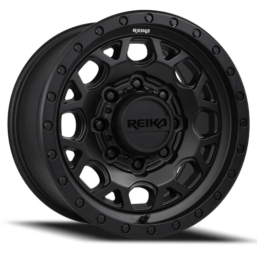 Reika R45 - Marauder Wheels Rims 17x9 8x165.1 Satin Black 18mm | R45790188603F