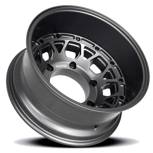 Reika R45 - Marauder Wheels Rims 17x8 6x205 Gunmetal Grey -120mm | R45780202505