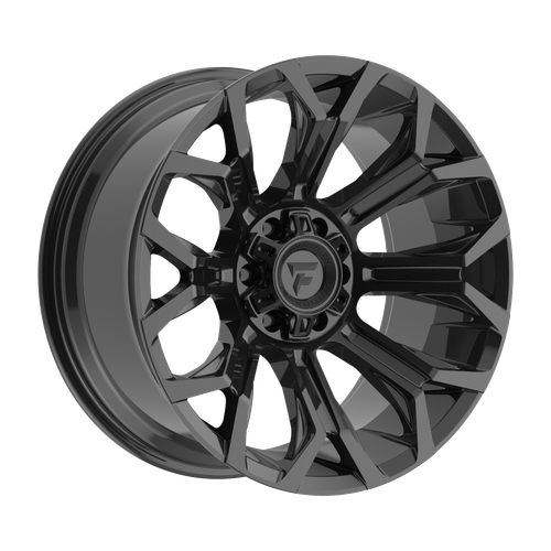 Fittipaldi Offroad Fa21B Wheels Rims 22x12 5x139.7 5x150 Gloss Black -44mm | FA21-221253950N44B