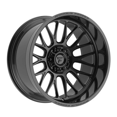 Fittipaldi Offroad Ftf502B Wheels Rims 24x12 8x180 Gloss Black -44mm | FTF502-24128180N44B