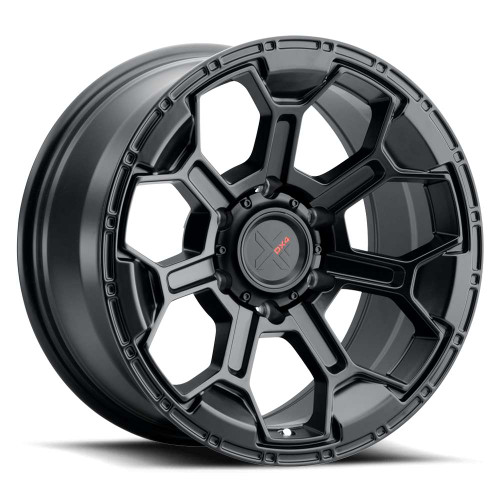 Dx4 Terra Wheels Rims 16x8 6x139.7 Flat Black 0mm | X2668030106BF1