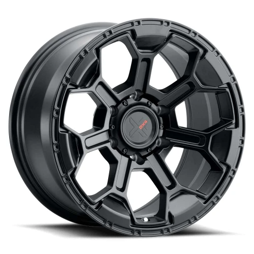 Dx4 Terra Wheels Rims 16x8 6x114.3 Flat Black 0mm | X266845066BF1