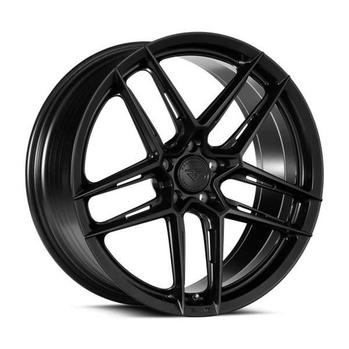 Rock Forged Ff36 Wheels Rims 18x8 5x114.3 Satin Black 38mm | FF36-188514+38SB