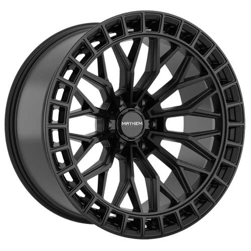 Mayhem Horizon Wheels Rims 20x9 6x139.7 Gloss Black 0mm | 8120-2983GB0