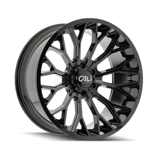 Cali Off-Road Evoke Wheels Rims 20x10 8x180 Gloss Black -19mm | 9119-2178GB-19
