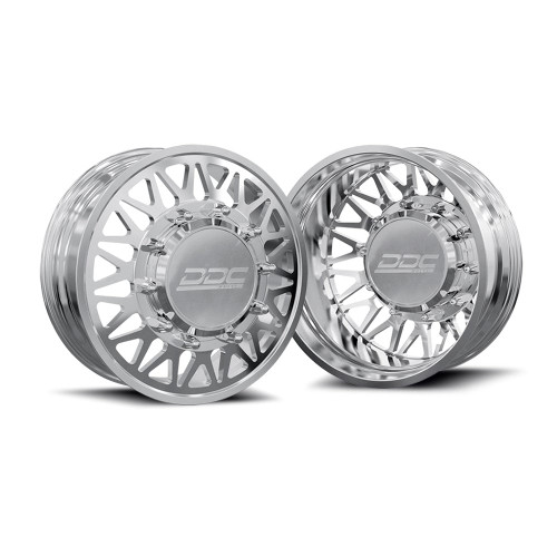 Ddc Dually The Mesh Forged Wheels Rims 22x8.25 8x165.1 Polished