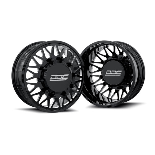 Ddc Dually The Mesh Forged Wheels Rims 22x8.25 8x210 Black Milled