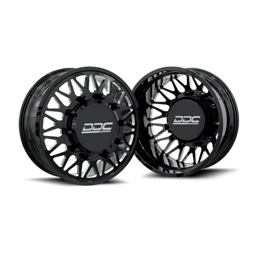 Ddc Dually The Mesh Forged Wheels Rims 20x8.25 10x225 Black Milled