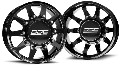 Ddc Dually The Ten Forged Wheels Rims 24x8.25 10x225 Black Milled
