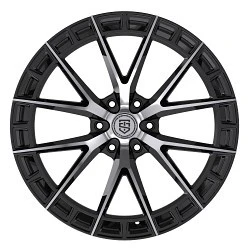 Tis 504Mb Wheels Rims 22x10 6x135 Machined & Black 24mm | 504MB-2206324