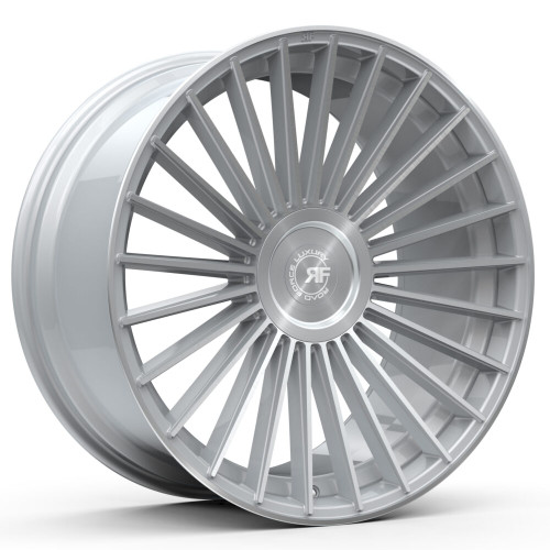 Road Force Rf22 Wheels Rims 22x10.5 Blank Custom Drilled Silver Polished 20mm | RF2222105BL+20SP