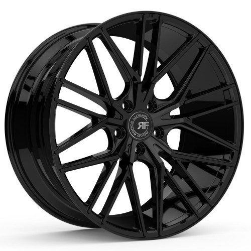Road Force Rf13 Wheels Rims 20x10 5x112 Gloss Black 42mm | RF13201012+42B