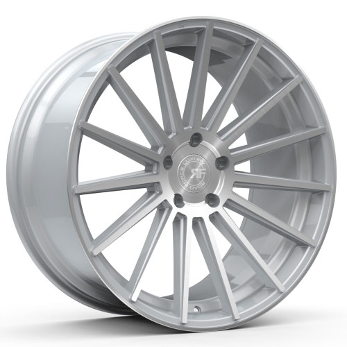 Road Force R35 Road Force Rf15 20x8.5 5x120 Silver Polished 35mm Wheels