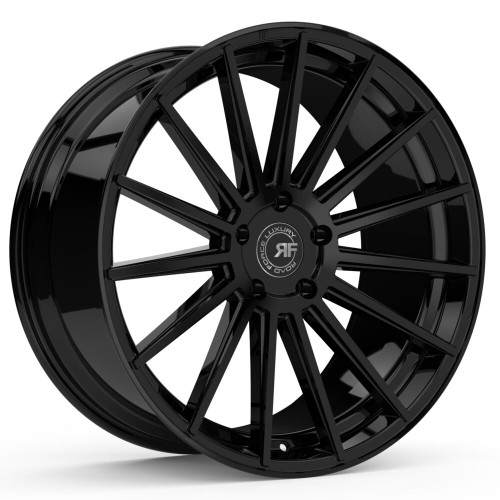 Road Force Rf15 Wheels Rims 22x10.5 5x112 Gloss Black 40mm | RF152210512+40B