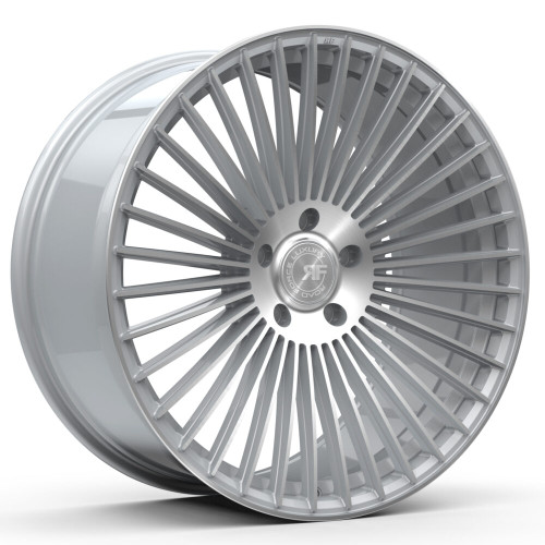 Road Force Rf35 Wheels Rims 20x8.5 5x112 Silver Polished 25mm | RF35208512+25SP