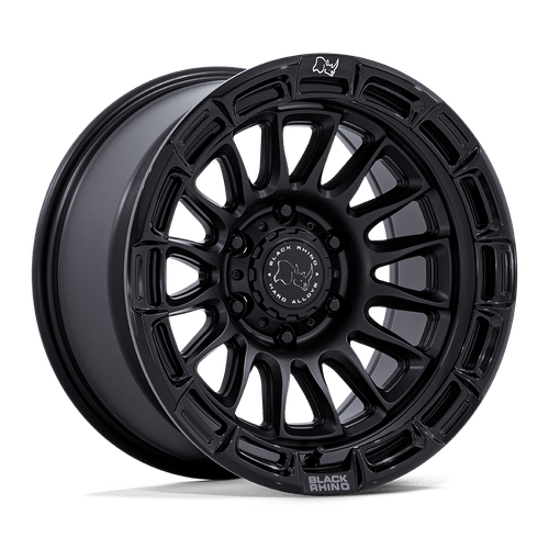Black Rhino Br025 Rival Wheels Rims 20x9 5x127 Matte Black W/ Gloss Black Lip 1mm | BR025MB20905001