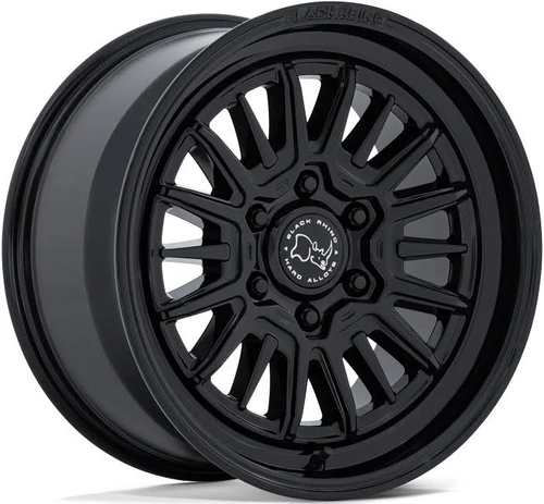 Black Rhino Br030 Taleo 17x8.5 6x135 Gloss Black 10mm Wheels