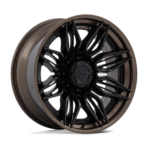 Fuel Fc404 Mutiny Wheels Rims 22x10 8x180 Matte Black W/ Gloss Bronze Lip -18mm | FC404MZ22108818N