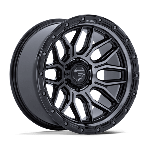 Fuel Fc881 Surge Wheels Rims 18x9 6x135 Gloss Black Machined W/ Gray Tint 1mm | FC881BT18906301