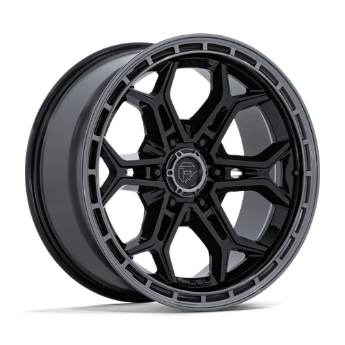 Fuel Fc896 Heathen Wheels Rims 20x9 6x135 Gloss Black W/ Gloss Gunmetal Lip 1mm | FC896BA20906301